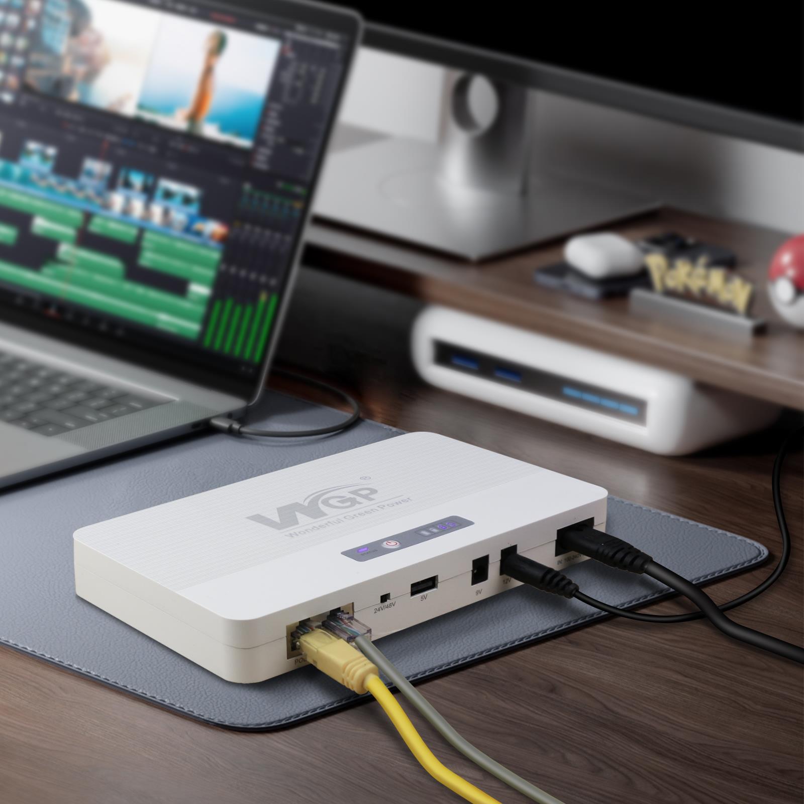 مینی UPS به همراه چند خروجی و POE